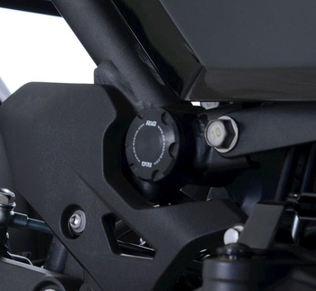 Zaślepka ramy RG RACING KAWASAKI NINJA 400/NINJA 250 18- LEWA LUB PRAWA STRONA BLACK