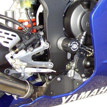 Crashpady Classic RG RACING YAMAHA YZF-R6 LOWERS 03-05 BLACK