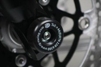 Slidery przedniego zawieszenia RG RACING KAWASAKI Z750 07 BLACK