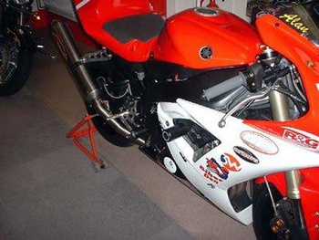 Crashpady Classic RG RACING YAMAHA YZF-R1 02-03 BLACK