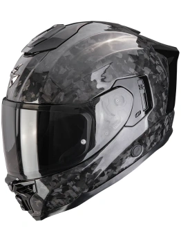 Kask motocyklowy integralny SCORPION EXO-1500 ONYX CARBON AIR SOLID Black