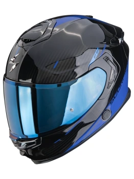 Kask motocyklowy integralny SCORPION EXO-GT SP AIR ASPHALT Black-Blue