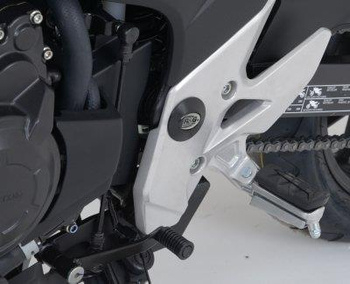 Zaślepka ramy RG RACING HONDA CBR500R / CB500F 13- /CB500X LEWA LUB PRAWA BLACK