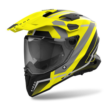 Kask motocyklowy cross/enduro AIROH COMMANDER 2 MAVICK YELLOW MATT