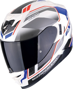 Kask motocyklowy integralny SCORPION EXO-520 EVO AIR LENA biały niebieski