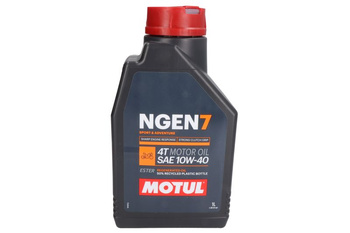 Olej silnikowy 4T MOTUL NGEN 7 10W40 1l, API SP JASO MA-2 Syntetyczny