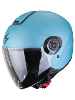 Kask motocyklowy otwarty SCORPION EXO-CITY II Matt Celestial Blue