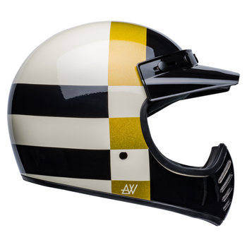 Kask Bell Moto-3 Atwlyd Orbit White/Black