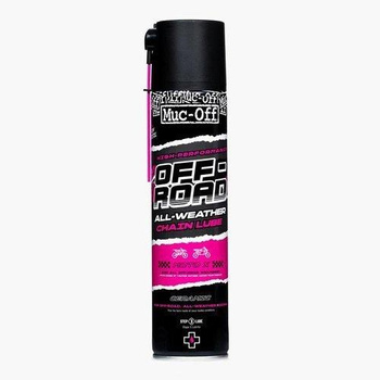 Muc-Off Smar offroad na zmienne warunki pogodowe, baza ceramiczna - 400ml - Off-Road All-Weather Chain Lube