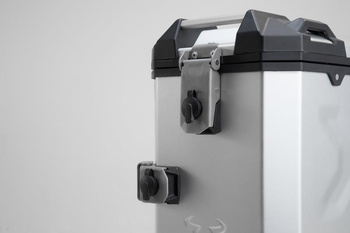 Zamki do kufrów TRAX ION/EVO/ADV SW-MOTECH 2 szt z 2-ma kluczykami silver