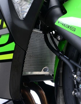 Osłona chłodnicy RG RACING KAWASAKI NINJA 400 (18-) GREEN