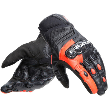Rękawice motocyklowe DAINESE CARBON 4 SHORT czarny czerwony