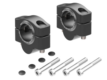 Podwyższenie kierownicy do Yamaha MT-09 Tracer (2015-2017), 20 mm - czarne