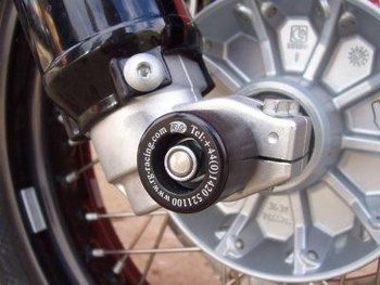 Slidery przedniego zawieszenia RG RACING BMW HP2 06- BLACK