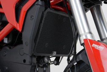 Osłona chłodnicy RG RACING DUCATI HYPERMOTARD 820 / HYPERSTRADA 820 BLACK