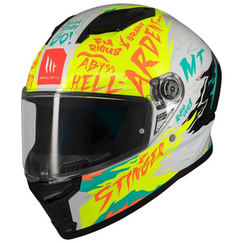 Kask integralny MT FF126 STINGER 2 ARDENT A3 połysk