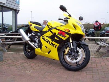 Crashpady Classic RG RACING SUZUKI GSXR600/750 K4-K5 BLACK