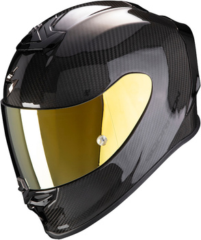 Kask motocyklowy integralny SCORPION EXO-R1 CARBON AIR SOLID czarny