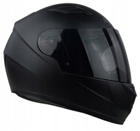 Kask motocyklowy integralny NAXA F34/B Junior czarny mat