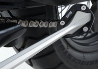 Element nóżki RG RACING TRIUMPH TIGER 800 XCX SILVER