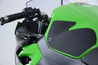 Tankpad antypoślizgowy 2 części RG RACING KAWASAKI NINJA 400 (18-) BLACK