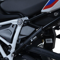 Zaślepka podnóżka RG RACING BMW R1250 R/RS 19- LEWA STRONA BLACK