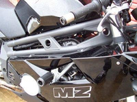 Crashpady Classic RG RACING MZ 1000 S FULLY FAIRED BLACK
