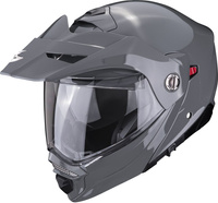 Kask motocyklowy szczękowy SCORPION ADX-2 Solid Cement szary 