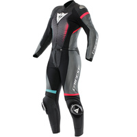 Kombinezon damski skórzany DAINESE FULMINEA (2 cz) czarny szary biały