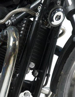 Osłona chłodnicy oleju RG RACING TRIUMPH BONNEVILLE 08- THRUXTON 08- SCRAMBLER BLACK