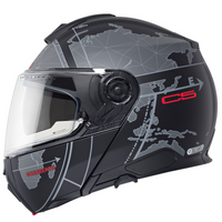 Kask motocyklowy szczękowy SCHUBERTH C5 Globe Black czarny
