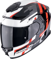Kask motocyklowy integralny SCORPION EXO-GT SP AIR TORNADO czarny czerwony
