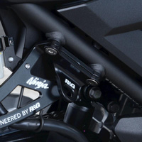 Uchwyty na pasy transportowe RG RACING KAWASAKI NINJA 400 18-/NINJA 250 18- BLACK