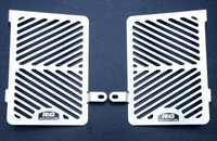 Osłona chłodnicy RG RACING HONDA XL700V TRANSALP 08- STAL NIERDZEWNA