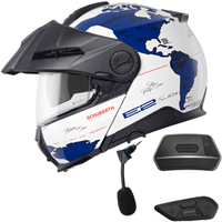Kask szczękowy SCHUBERTH E2 Atlas Blue XL + Intercom Schuberth SC2