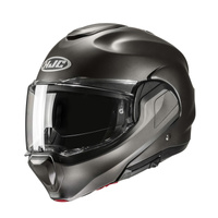 Kask HJC F100 Solid Semi Flat Titanium