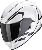 Kask motocyklowy integralny SCORPION EXO-491 KRIPTA biały czarny