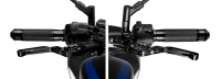 Klamki PUIG Yamaha MT-09 21-23/YZF-R1 15-24/YZF-R6 17-20 przedłużane czarne