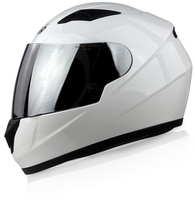 Kask motocyklowy integralny NAXA F34/C Junior biały połysk