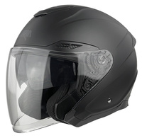 Kask motocyklowy otwarty NAXA S30/B czarny mat