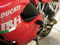 Crashpady Classic RG RACING DUCATI ST3 BLACK