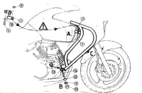 Honda Varadero 125 (2001-2006) Gmol silnika