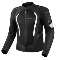 Kurtka motocyklowa tekstylna SHIMA MESHPRO 2.0 MEN JKT czarno biała