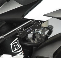 Zaślepka podnóżka RG RACING SUZUKI GSR750 11 LEWA BLACK