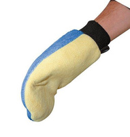 LAMPA Duplex 2 w 1 Rękawica z gąbki, mikrofibry i irchy