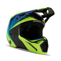 Kask Fox V1 Streak Helmet Black/Yellow