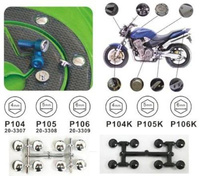 Zaślepka maskujaca KEITI 4mm 16 PACK - czarna