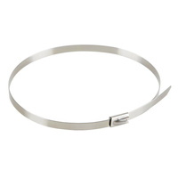 LAMPA Opaski ze stali nierdzewnej, zestaw 20 szt. - 4,7 x 300 mm