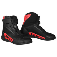 Buty motocyklowe krótkie z ochraniaczami SECA APEX PRO FLUO czerwone