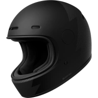 Kask motocyklowy integralny JOHN DOE ONE singature frozen black carbon